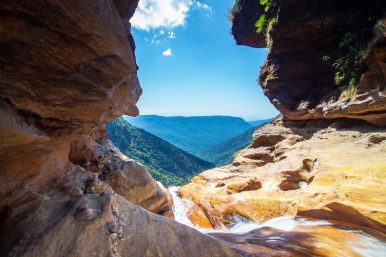 Breath taking view from the Nohkalikai Crest